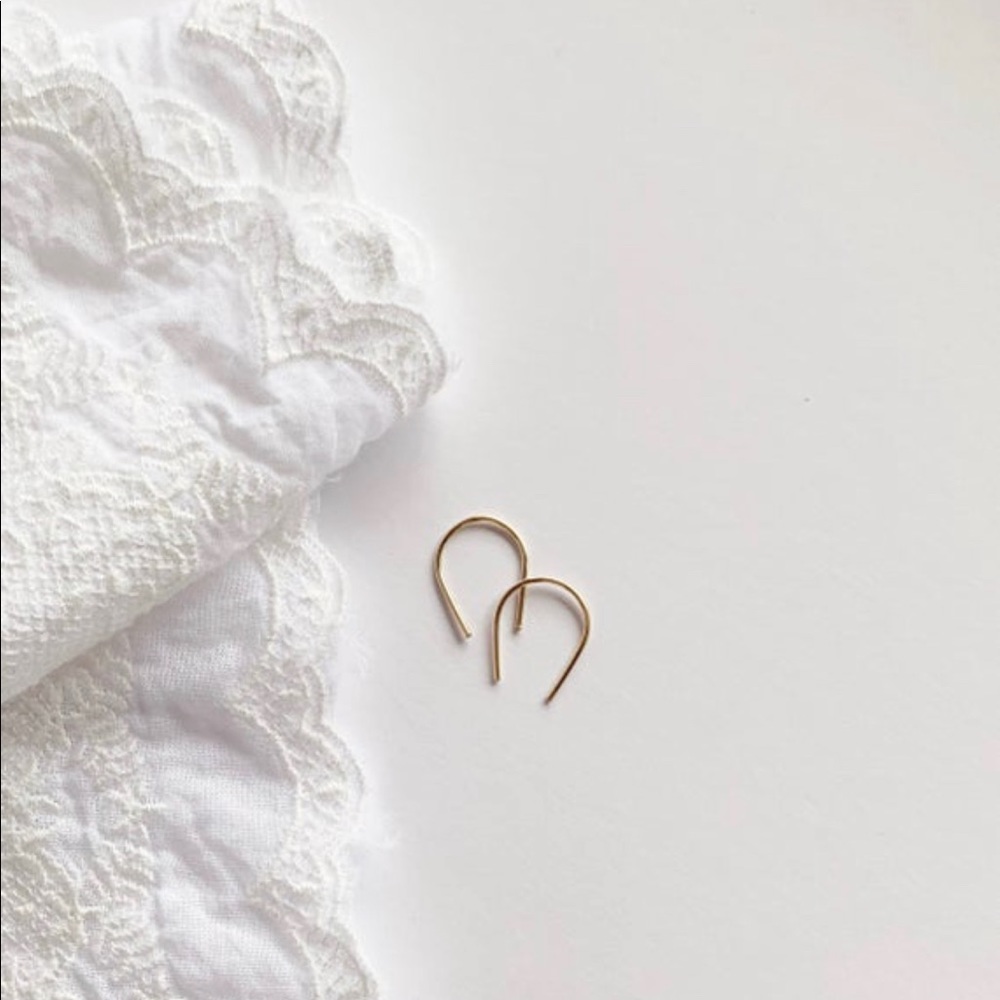 Minimalist Chic Earrings Handmade {Chosen}